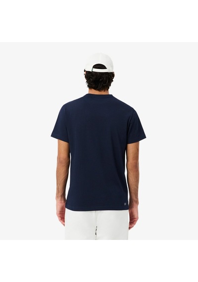 Lacoste Th0217-4ıb Erkek Tişört Lacivert