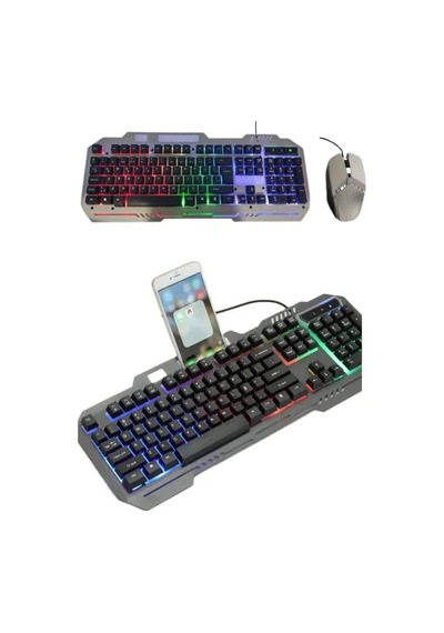 Bay Gaming Oyuncu Klavyesi Led Aydınlatmalı Mekanik Hisli Najmaddin 14615952