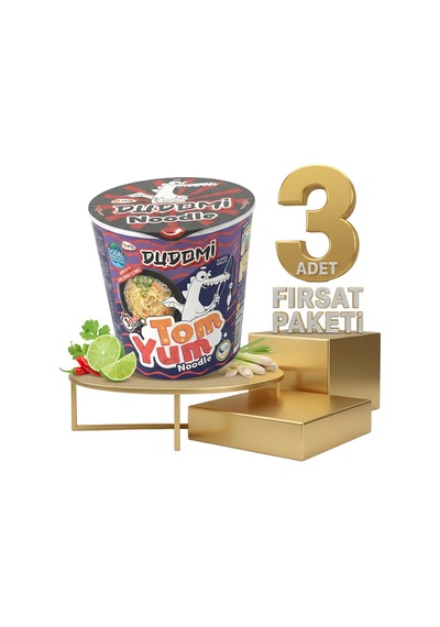 Dudomi Bardak Tom Yum 3x60 Gr
