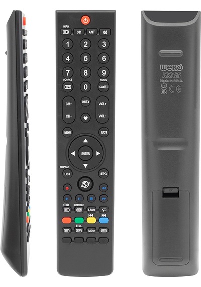 WEKO KL SUNNY*AXEN*WOON LCD*LED 3DLİ DÜNYA TUŞLU KUMANDA
