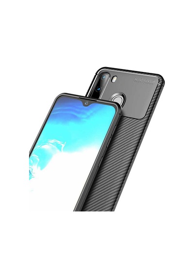 Samsung Uyumlu Galaxy A21 Kılıf Zore Negro Silikon Kapak Siyah