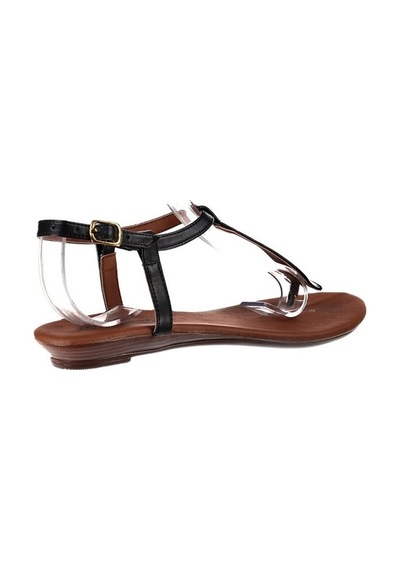 Fox Shoes Siyah Kadın Sandalet B548393509