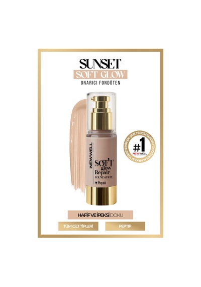 Sunset Soft Glow Sunset Repair Foundation Yumuşak Işıltılı Onarıcı Fondöten 30 Ml Biege