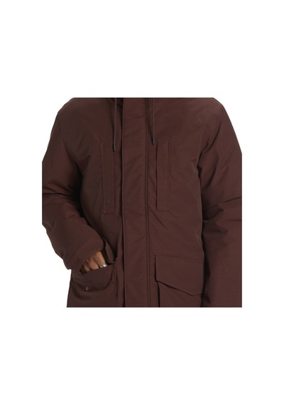 Dc Murrayfield Insulated Erkek Kahverengi Parka Kahverengi Kahverengi