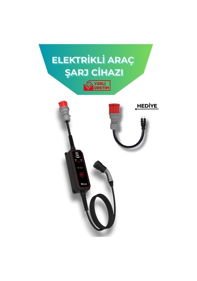 11 / 22 Kw Pro Mobil Elektrikli Taşıt Taşınabilir Şarj Cihazı-5m Kablolu Bev-2331-0001 - 831691197