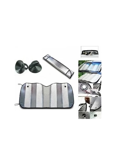Araç Ön Cam Güneş Koruma Isı Önleyici Katlanabilir Model Fiat Egea Honda Civic Ford Focus Dacia Duster 1 Adet