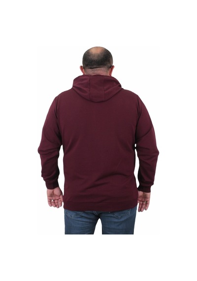 Moc Grande Mocgrande Büyük Beden Basic Mevsimlik Fermuarlı Kapüşonlu Sweat 22751 Murdum-Murdum Mürdüm Moc Grande Mocgrande Büyük Beden Basic Mevsimlik Fermuarlı Kapüşonlu Sweat 22751 Murdum-Murdum Mürdüm