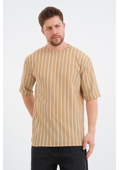 Redline Shift Erkek Oversize Tişört Bej