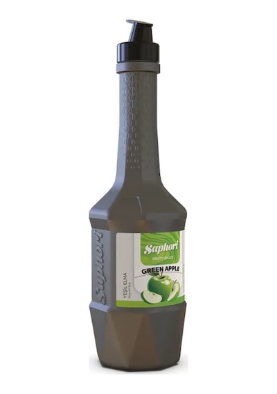 Saphori Yeşil Elma Meyve Püresi 1.1 Kg