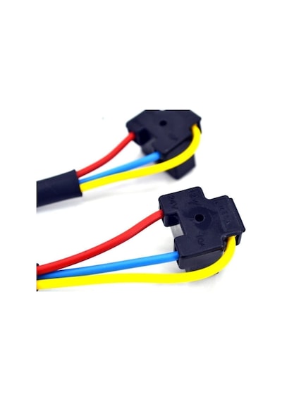 2 Adet H4 Ampul Duyu Atom Far Fişi 1.5mm Kablolu Soket