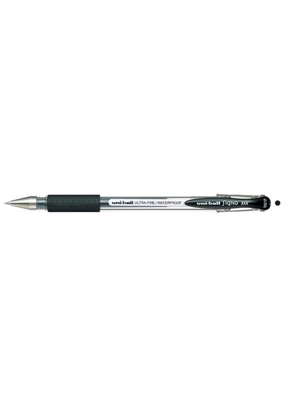 Uni-ball Roller Kalem Signo Dx Jel Bilye Uç 0.38 Mm Siyah 12 Li Paket