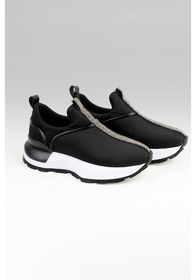 Tw Tonny White Newyork-016 Kadın Günlük Taşlı Şerit Detaylı Yürüyüş Ayakkabısı Sneaker Siyah-beyaz Tw Tonny White Newyork-016 Kadın Günlük Taşlı Şerit Detaylı Yürüyüş Ayakkabısı Sneaker Siyah-beyaz