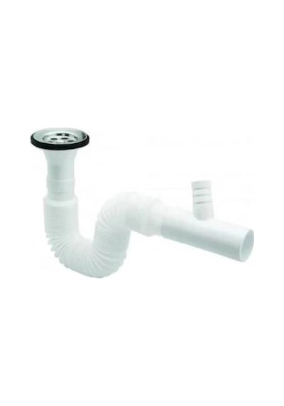 Lavabo Sifonu Paslanmaz 1.kalite Çamaşır Çıkışlı Diğer