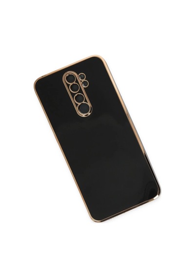 Xiaomi Redmi Note 8 Pro Uyumlu Kılıf Volet Silikon - Siyah
