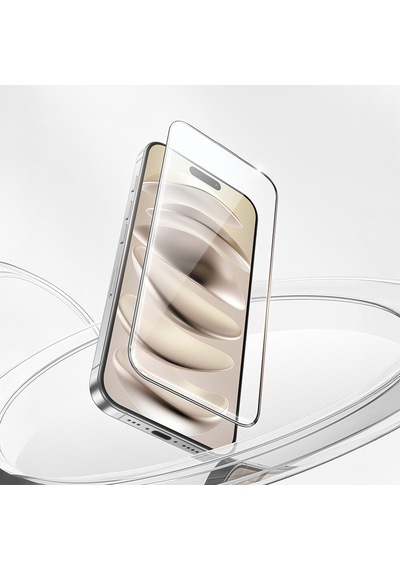 İphone 17 Pro Uyumlu Benks Glass Warrior Hd 0.3mm Cam Ekran Koruyucu Uygulama Aparatlı Şeffaf