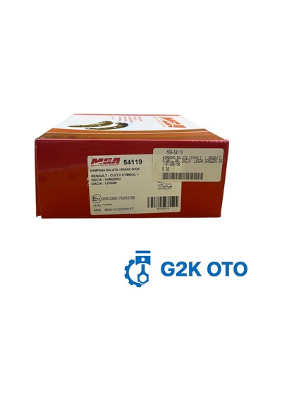 Kampana Balata Levyelı Renault Clıo Iı Symbol Kangoo 98 - 08 / Dacıa Logan Sandero 04 - 12 7701205758