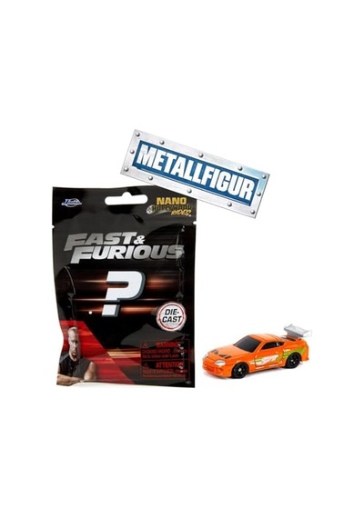 253201008 Fast Furious Blind Nano Figür Sürpriz Paket 1 Adet Sürpriz Araba İçerir