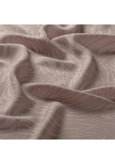 İpekevi Monogram Şal - Zebra Desenli - Taş Taş