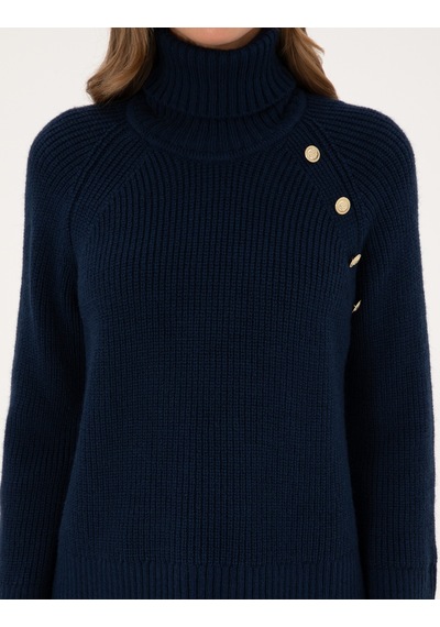 Pierre Cardin Kadın Lacivert Kazak /triko 50310923-vr033 Lacivert
