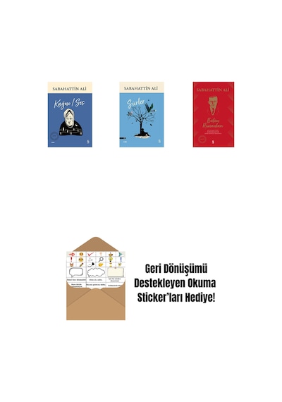 Kağnı / Ses + Şiirler + Sabahattin Ali Bütün Romanları Ciltli + Okuma Sticker'ları