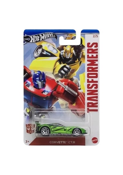 Hot Wheels Transfrmers Arabaları Özel Seri Corvette C7.r Hrv59 - Gdg83