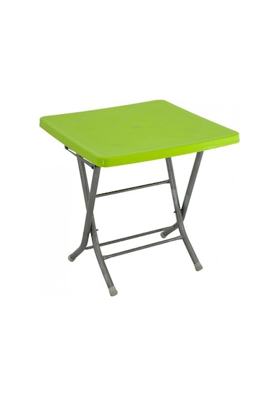 Depootoptan Mandella 80X80 Katlanır Ayaklı Masa Yeşil