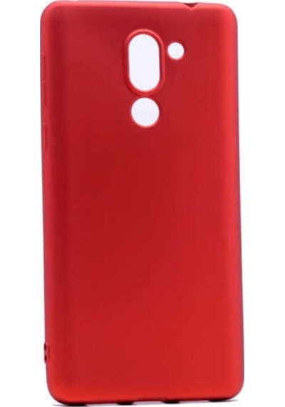Huawei Gr5 2017 Honor 6x Kılıf Zore Premier Silikon Kapak Kırmızı