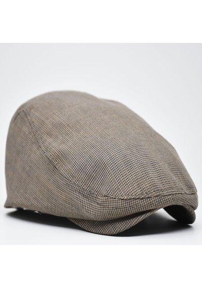 Şapkadan Erkek Kasket Keten Yazlık Flat Cap Şapka 45645dr57142