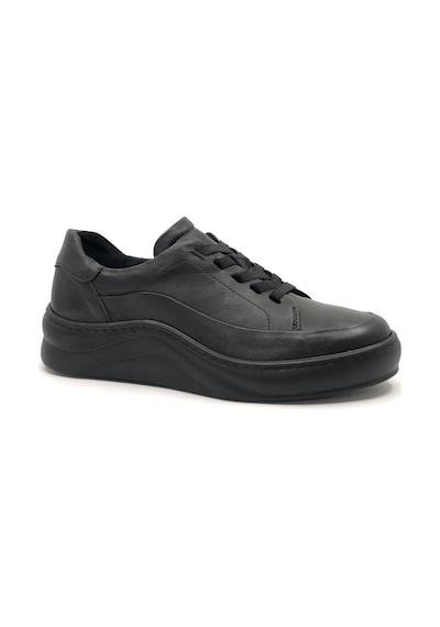 Greyder 59052 Zn Deri Comfort Casual Kadın Ayakkabı Siyah