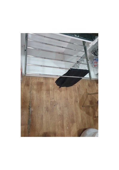 Metal Pantolonluk Tavana Monte 65cm-75cm Arası Ayarlanabilir Krom