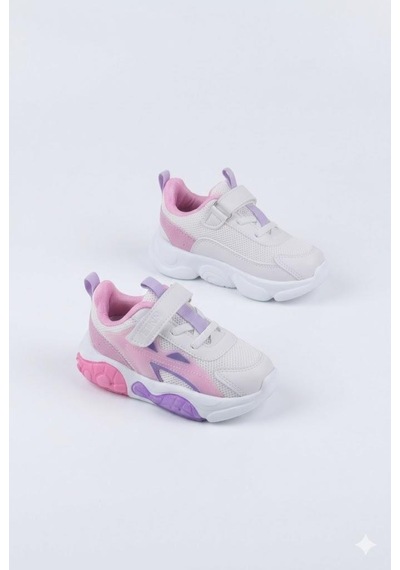 Fort Rory Cool Anatomik Rahat Sneaker Kız Çocuk Ayakkabı Beyaz-pudra