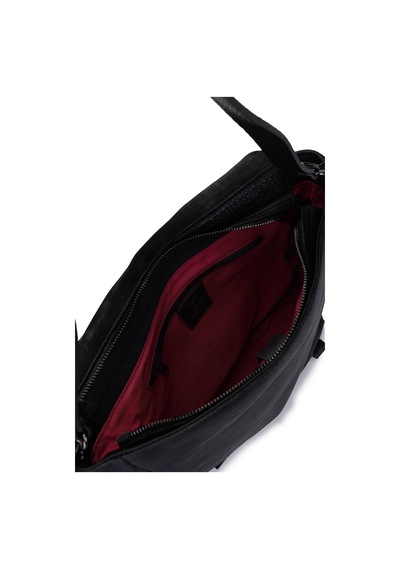 Bruno Shoes Bruno Rossi Bag Erkek Hakiki Deri Siyah Sırt Çantası 1048 332 Erk Canta Sk24-25 Nero Siyah