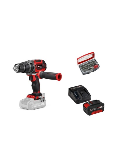 Einhell TP-CD 18/60 Li-ı Bl Solo +1 x 4 Ah Akü Ve 32 Parça Bits Uç Seti