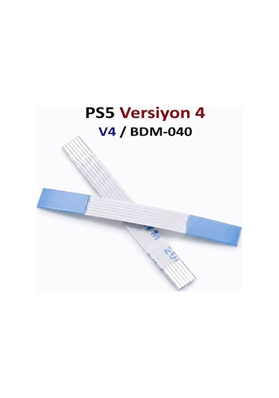 Ps5 V4 Kol Tetik Flex L1 L2 R1 R2 Omuz Tuşu Kablo Seti Versiyon 4 Uyumlu Bdm-040 Yedek Parça Beyaz
