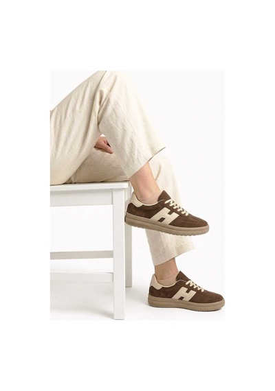 Mcdark Kadın Kahve Süet Sneaker Ayakkabı