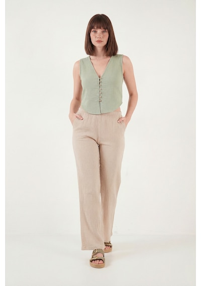 Lela Bayan Yelek 5866661 Olive