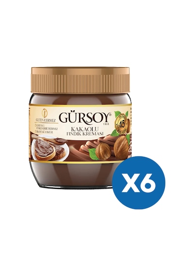 Kakaolu Fındık Kreması 400 G 6'lı Paket