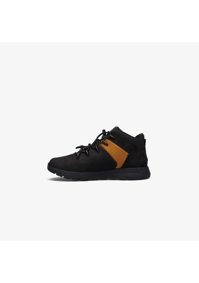 Timberland Sprint Trekker Mid Bungee Çocuk Siyah Outdoor Ayakkabı Düz Tb0a6bxdemj1 Siyah