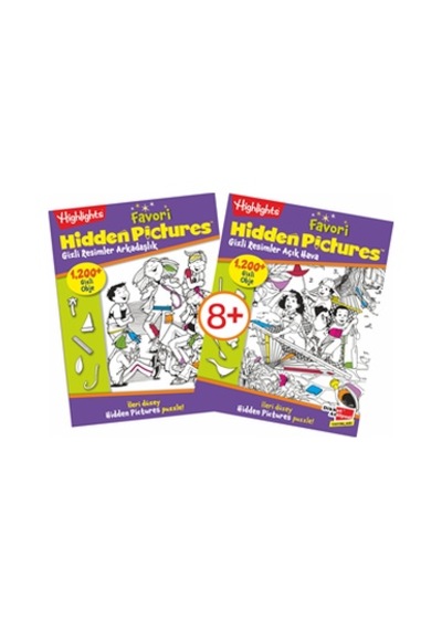 Highlights Hidden Pictures Favori 2’li Set - Gizli Resimler