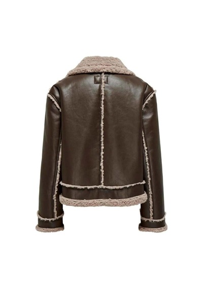 Only 15325920 Onlberta Shearlıng Jacket Otw Bf Kadın Ceket Walnut Simply Taupe
