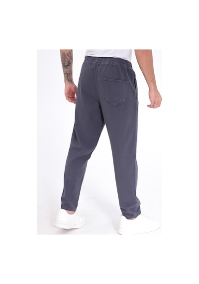 Blayn Jeans Erkek Regular Fit Gabardin Pantolon Günlük Rahat Kesim Klasik Erkek Pantolon Gri