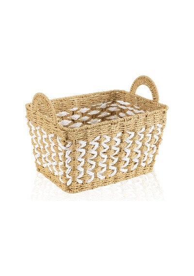 The Mia Braid Organizer Sepet Açık Kahvrengi