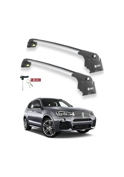 Turtle Bmw X3 F25 2011-2017 Ara Atkı Air2 Gri