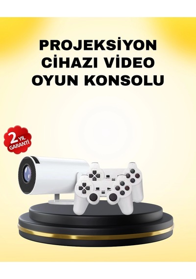 Film Dizi Ve Oyun İçin Taşınabilir Kablosuz Mini Projeksiyon