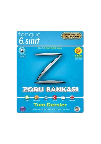Tonguç Akademi Tonguç 6.sınıf Tüm Dersler Zoru Bankası Maarif Modeli