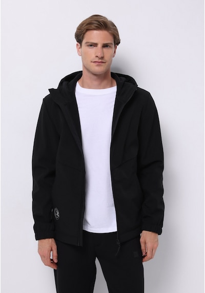 Colin's Colins Slim Fit Erkek Siyah Yağmurluk Cl1076148 Q1.v1 Blk Siyah