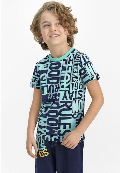 Rolypoly Roly Poly 2371 2-8 Yaş Freedom Erkek Kısa Kol Pijama Takımı Rolypoly Roly Poly 2371 2-8 Yaş Freedom Erkek Kısa Kol Pijama Takımı