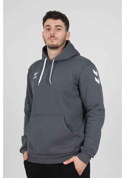 Hummel Armin Pamuklu Hoodie Antrasit