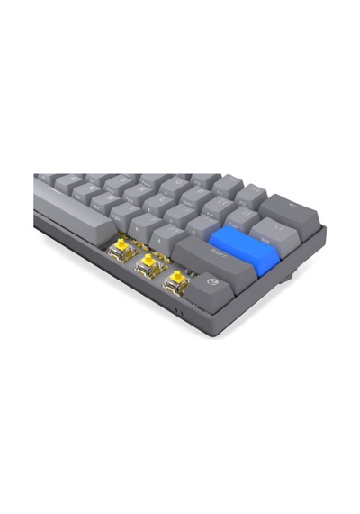 Thock V2 Compact Wireless %60 Yellow Switch Argb Kablosuz İngilizce Gaming Klavye Ey5a132