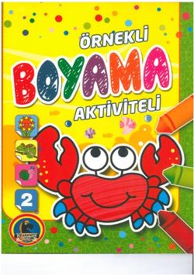 4e Boyama Kitabı Aktiveli Örneklli 48 Syf Yengeç Karatay Yay.